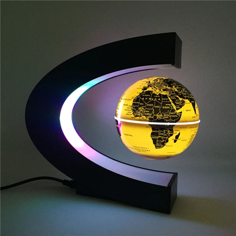Benkyo Studio // Levitating Globe Lamp
