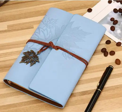 Benkyo Studios // Japanese Maple Leatherbound Notebook
