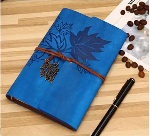 Benkyo Studios // Japanese Maple Leatherbound Notebook