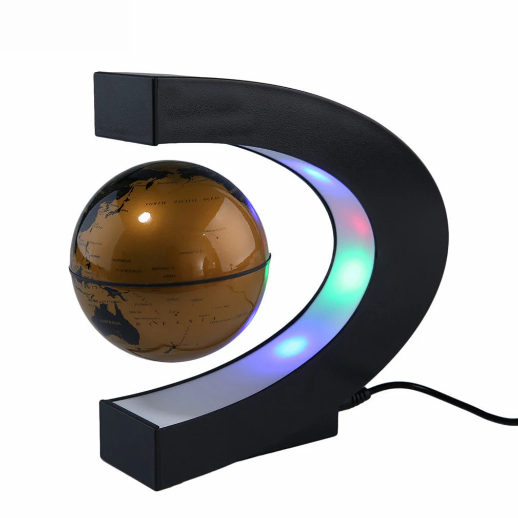 Benkyo Studio // Levitating Globe Lamp