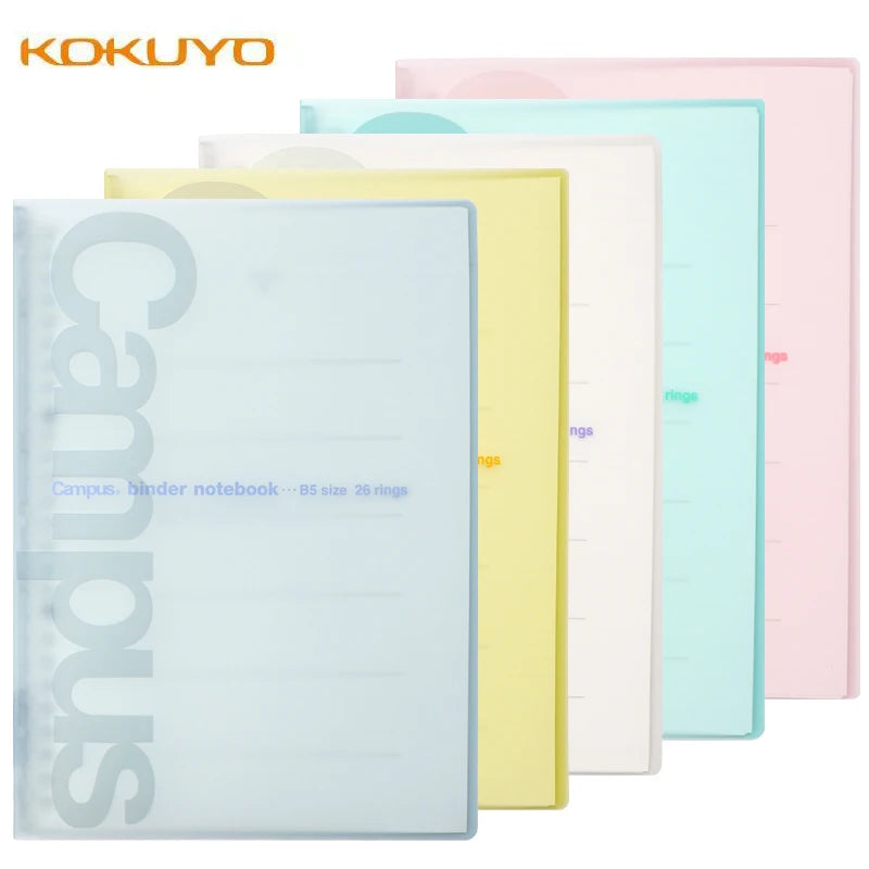 Benkyo Studio // Premium Kokuyo Campus Loose Binder + Paper Pads