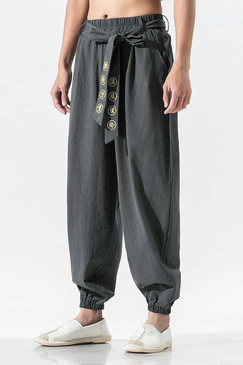 Benkyo Studio // Traditional Lightweight Japanese Tobizubon Trousers