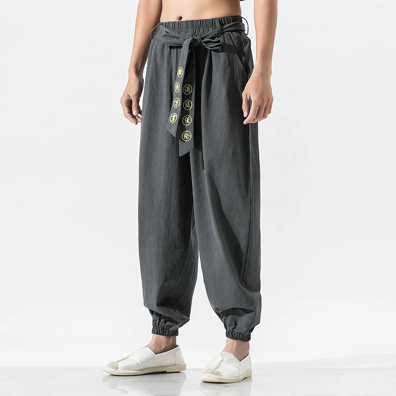Benkyo Studio // Traditional Lightweight Japanese Tobizubon Trousers