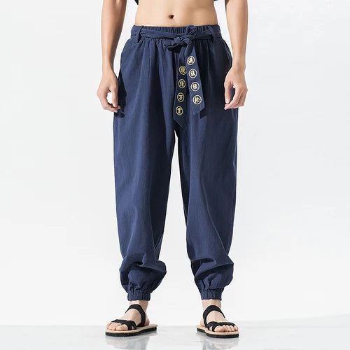 Benkyo Studio // Traditional Lightweight Japanese Tobizubon Trousers