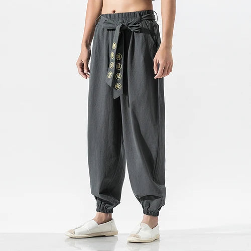 Benkyo Studio // Traditional Lightweight Japanese Tobizubon Trousers