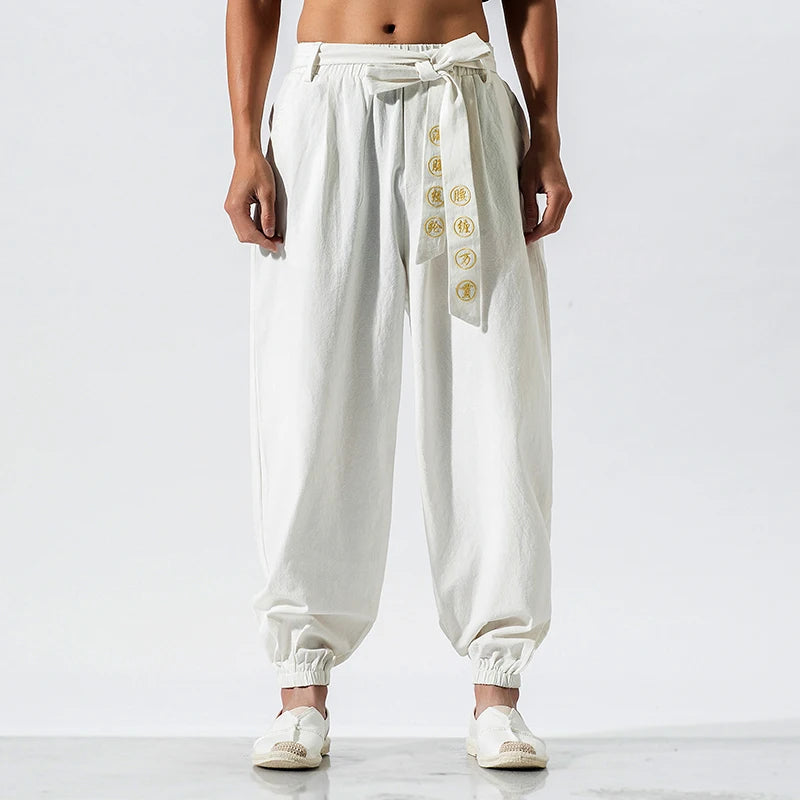 Benkyo Studio // Traditional Lightweight Japanese Tobizubon Trousers