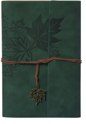 Benkyo Studios // Japanese Maple Leatherbound Notebook