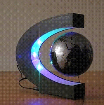 Benkyo Studio // Levitating Globe Lamp