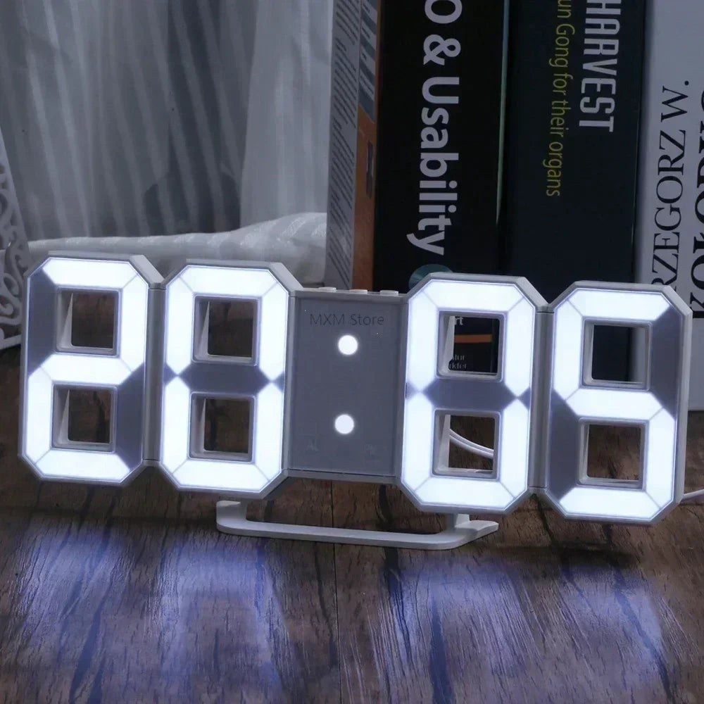 Benkyo Studio // 3D LED Digital Clock