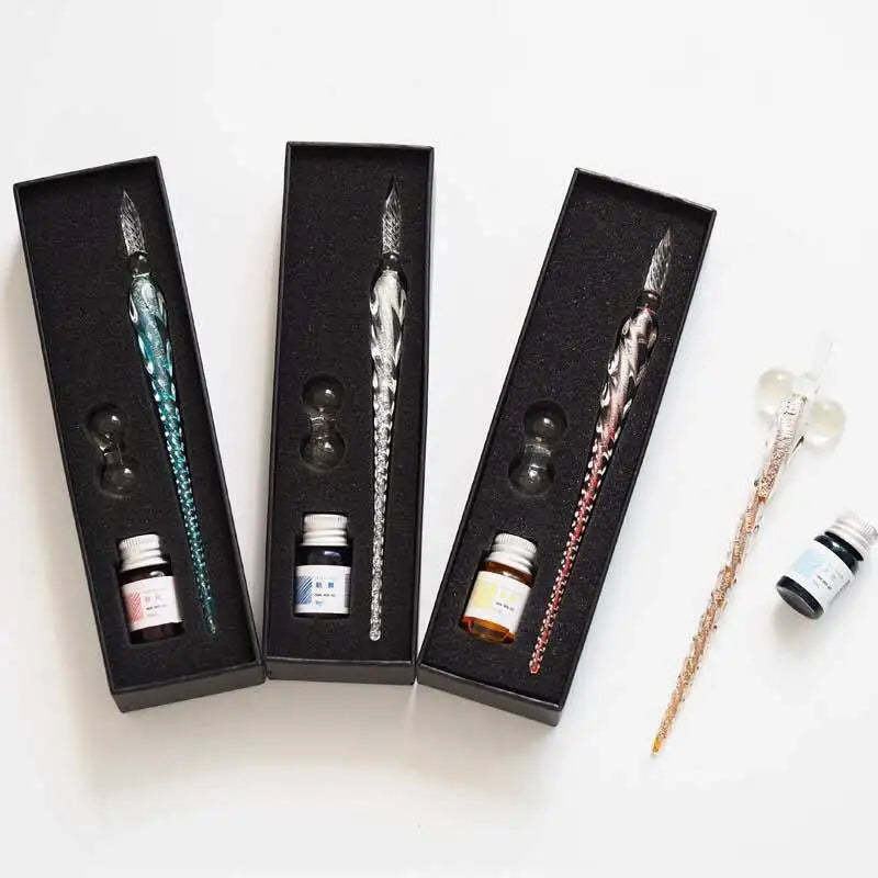 Benkyo Studios // Real Crystal Dipping Pen