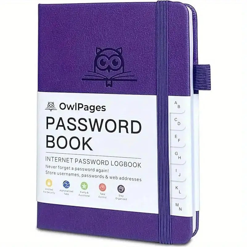 Benkyo Studio // Owl Password Book