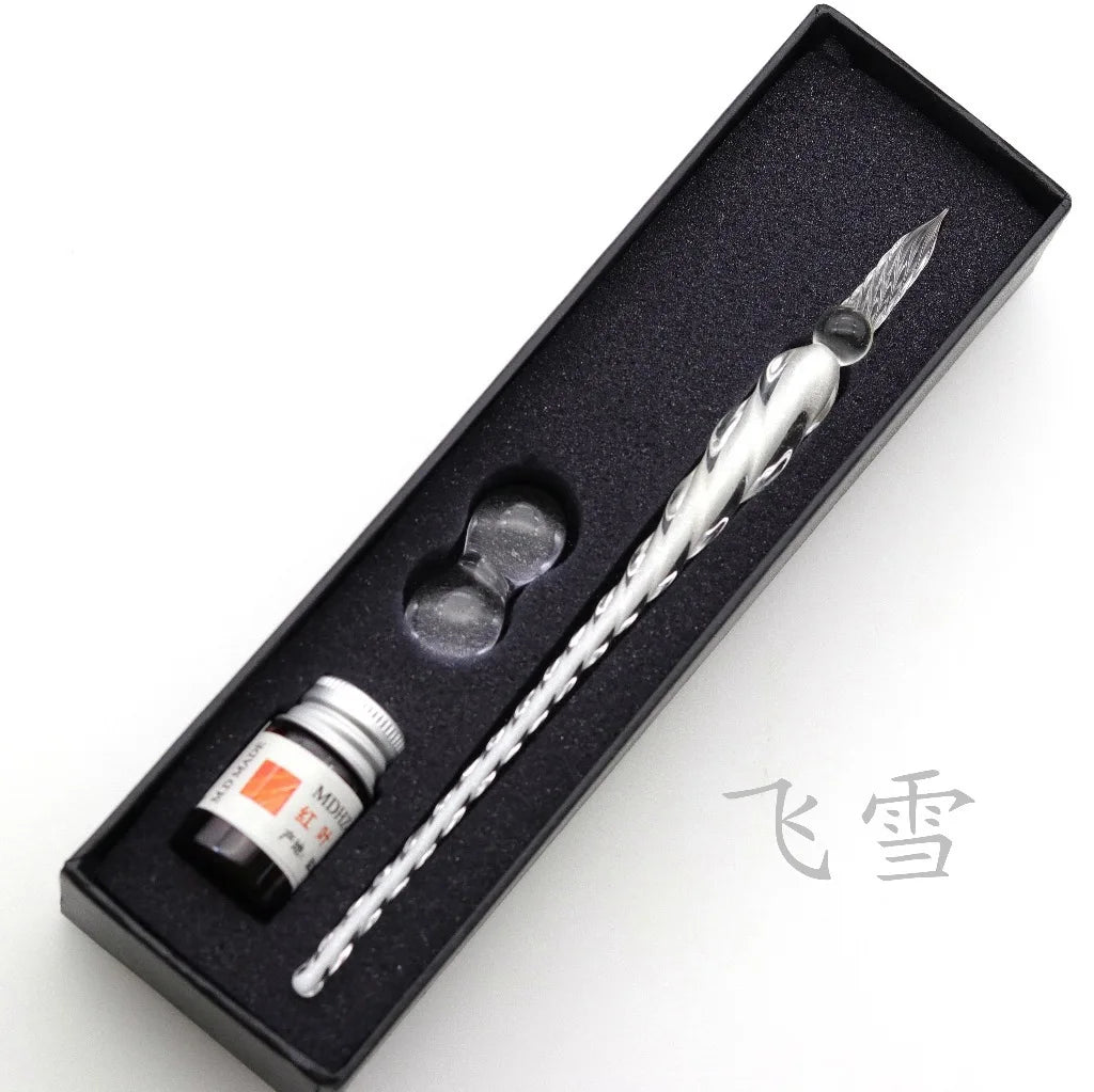 Benkyo Studios // Real Crystal Dipping Pen