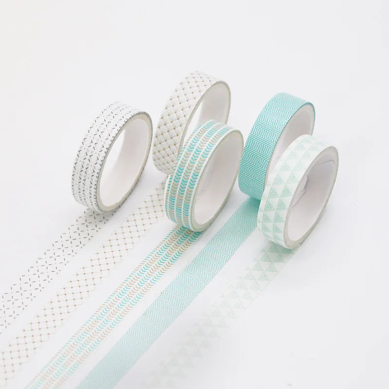 Benkyo Studios // 5 Pack Pastel Washi Tapes