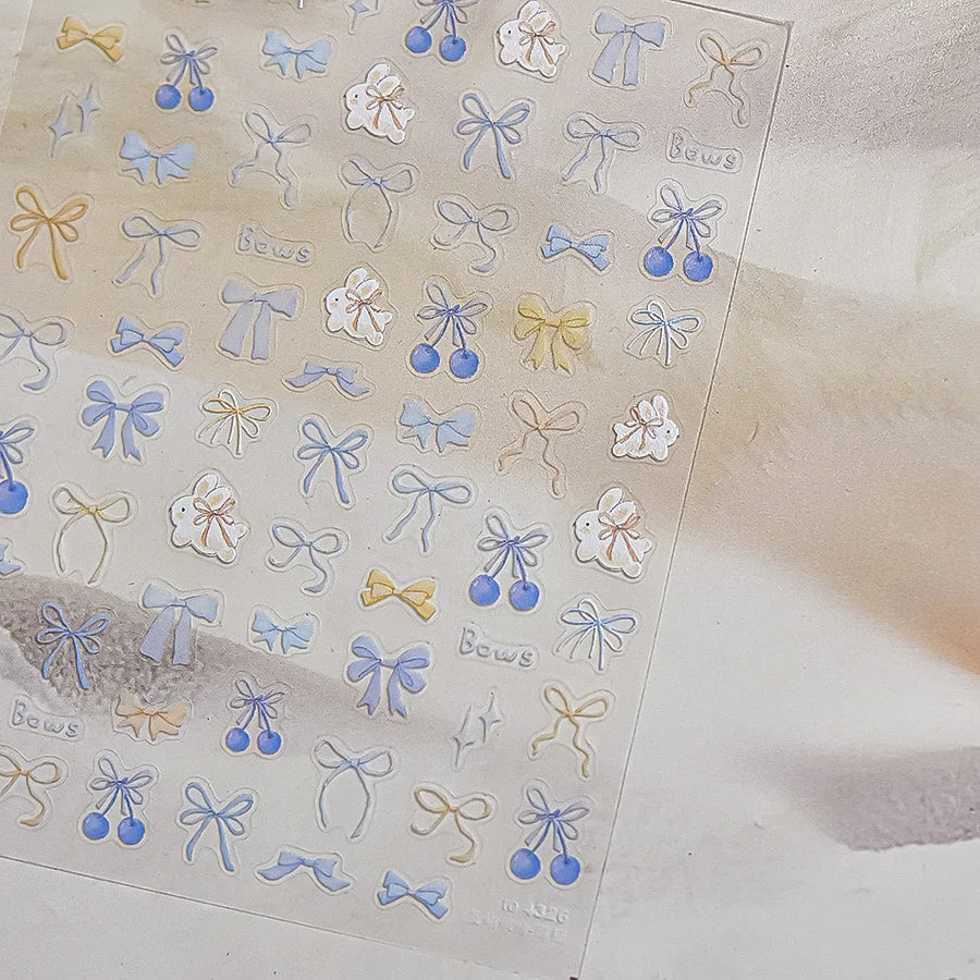 Benkyo Studios // Kawaii Nail Stickers