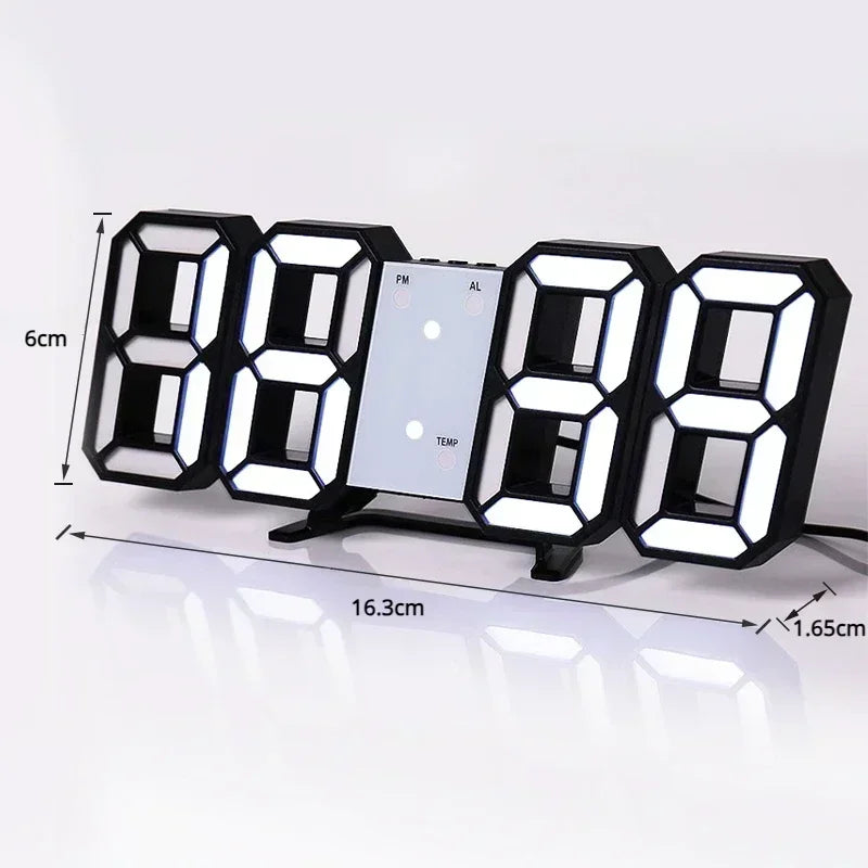 Benkyo Studio // 3D LED Digital Clock