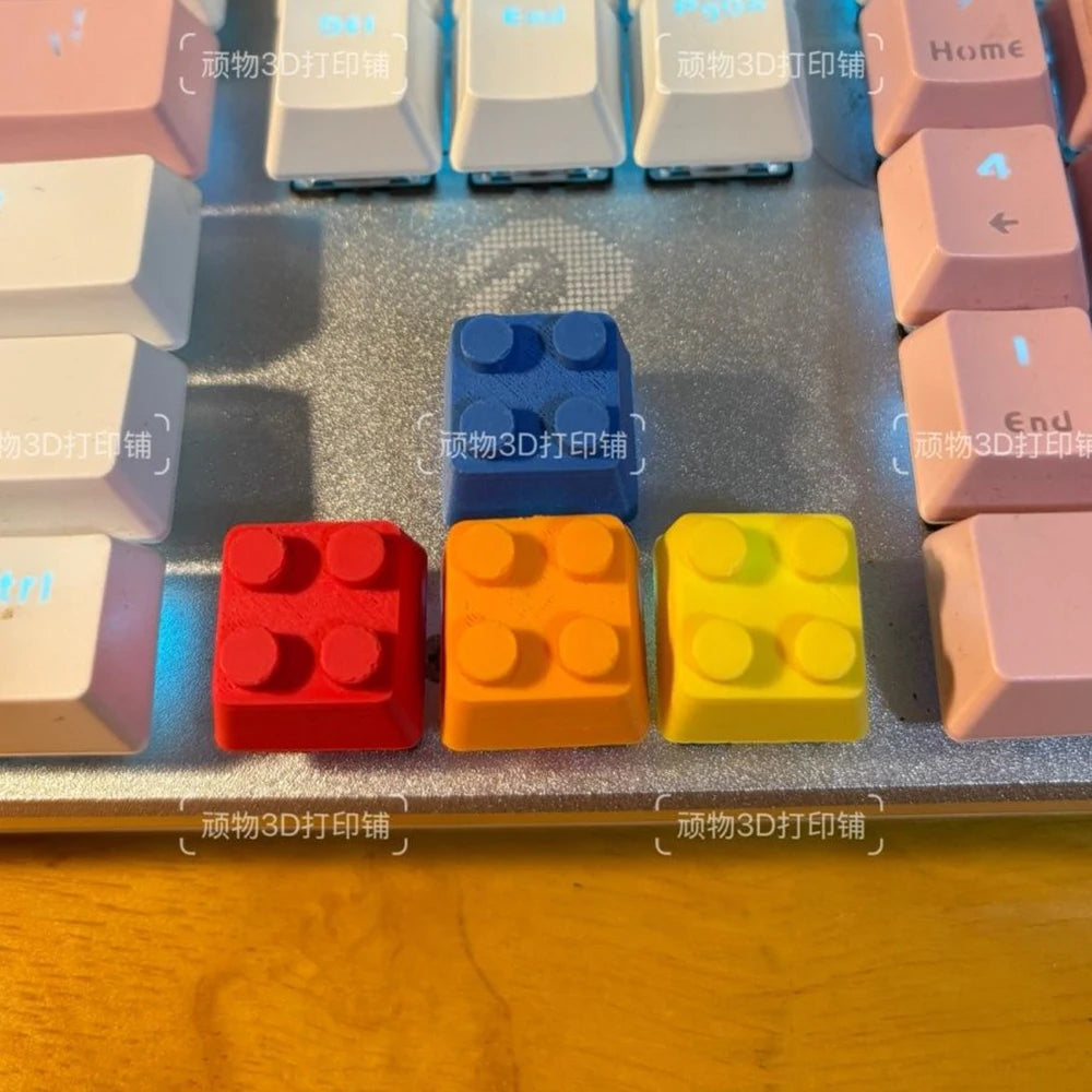 Benkyo Studio // 4-pack Gaming Custom Keycaps
