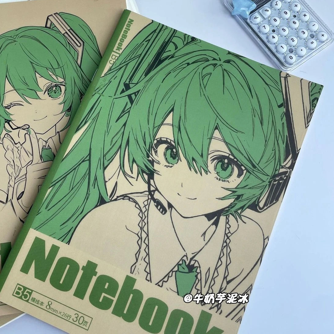 Benkyo Studio // Miku Notebook