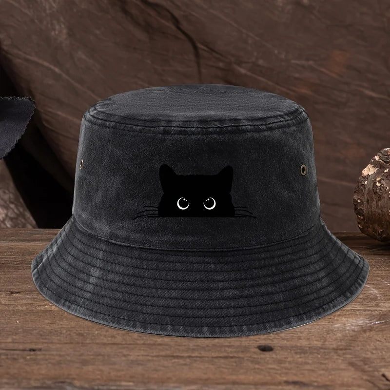 Benkyo Studios // Kuroneko Series | Kuro-chan Bucket Hat