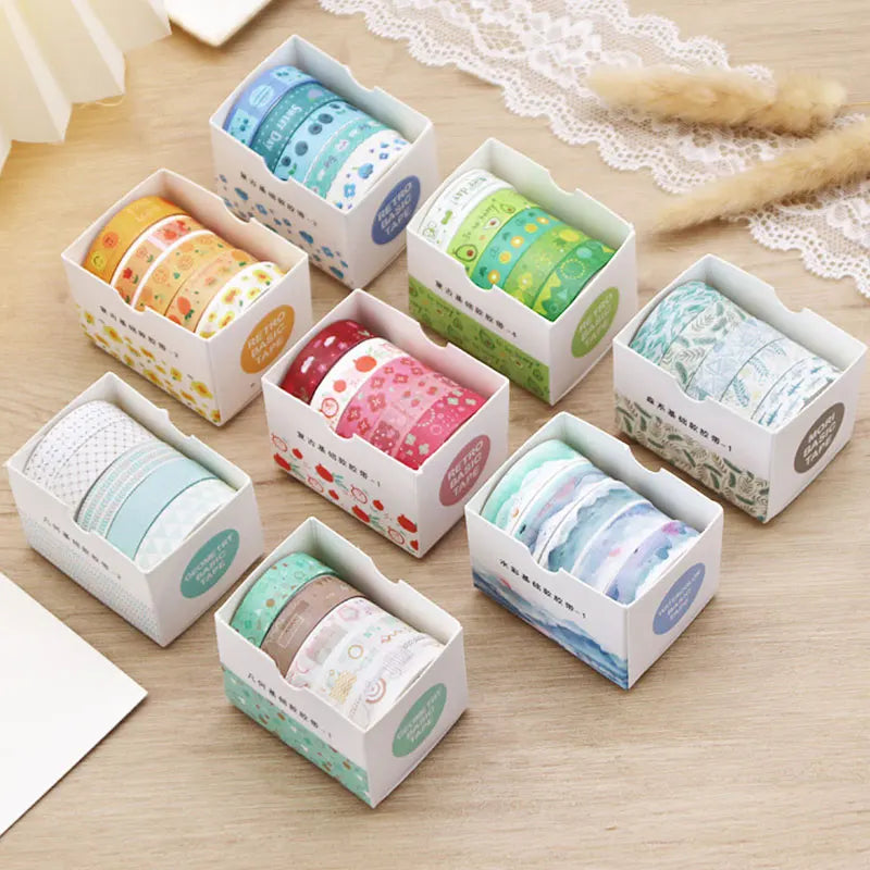 Benkyo Studios // 5 Pack Pastel Washi Tapes