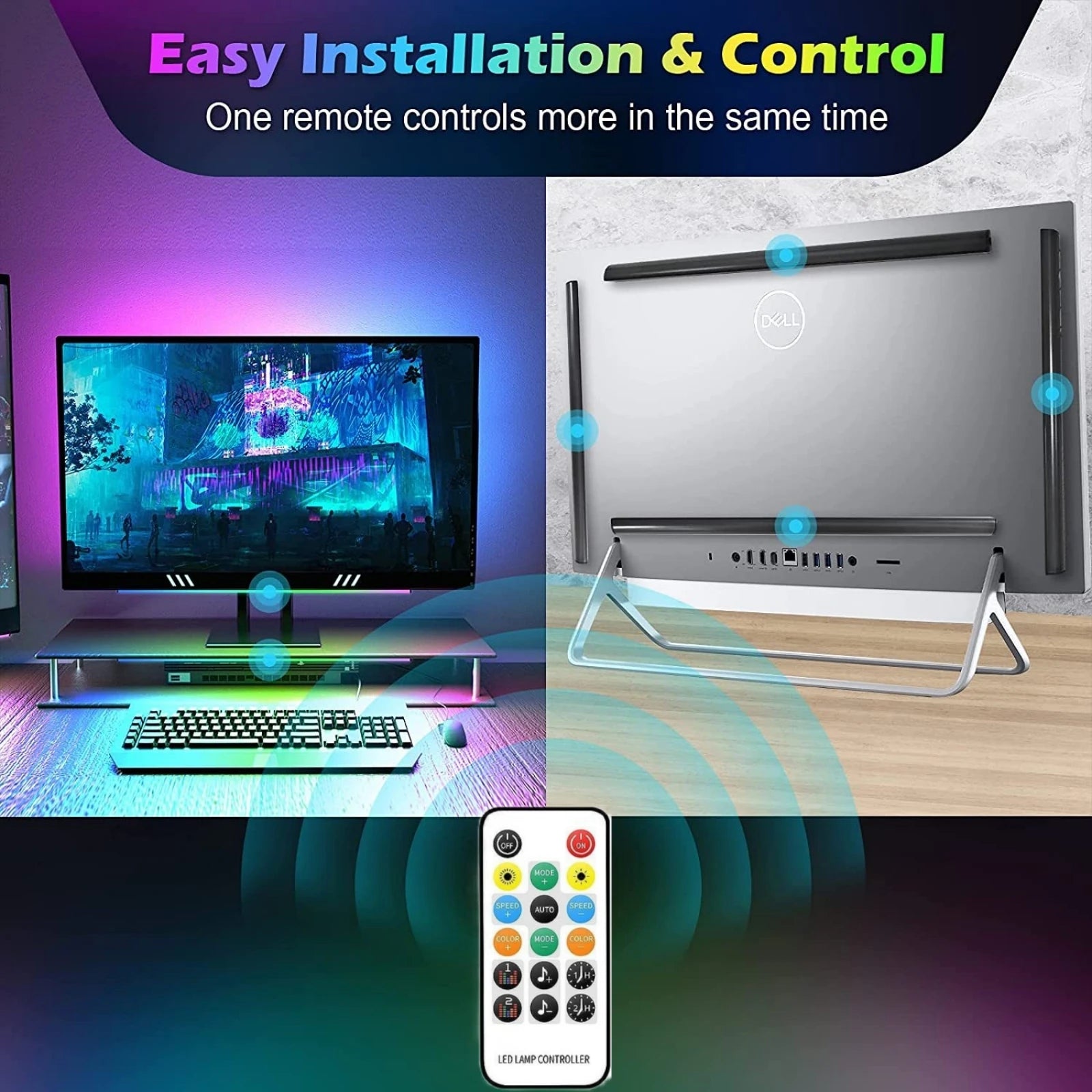 Benkyo Studio // 2-in-1 30cm USB Light Bar (Strip)