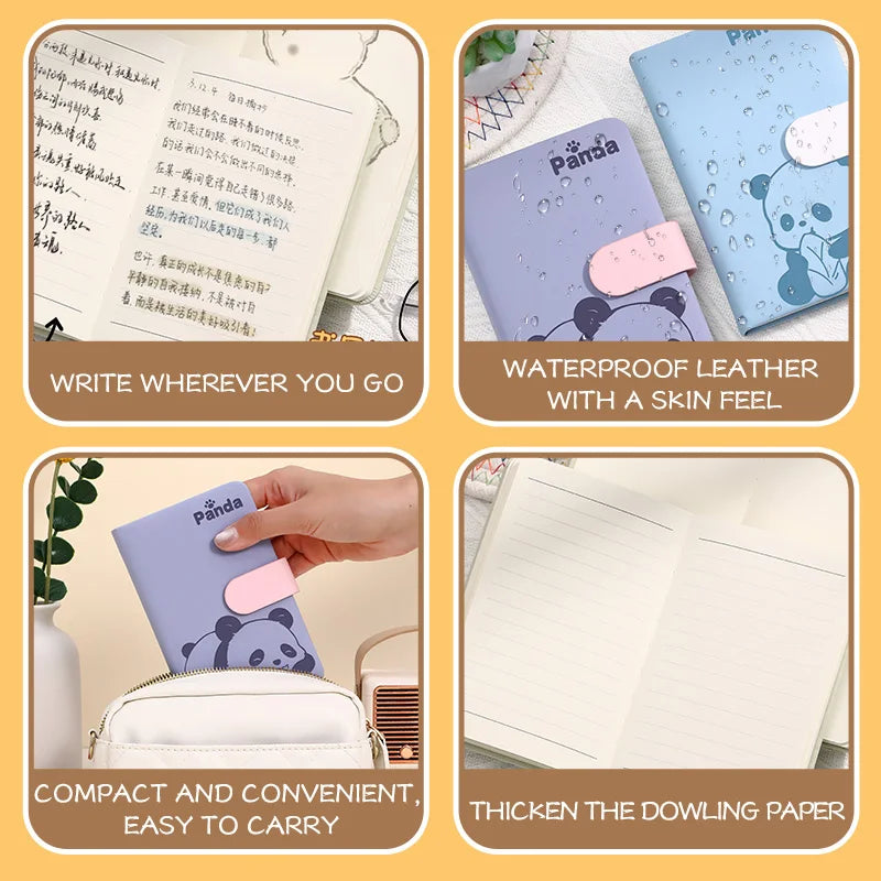 Benkyo Studio // Kawaii Panda Notebook