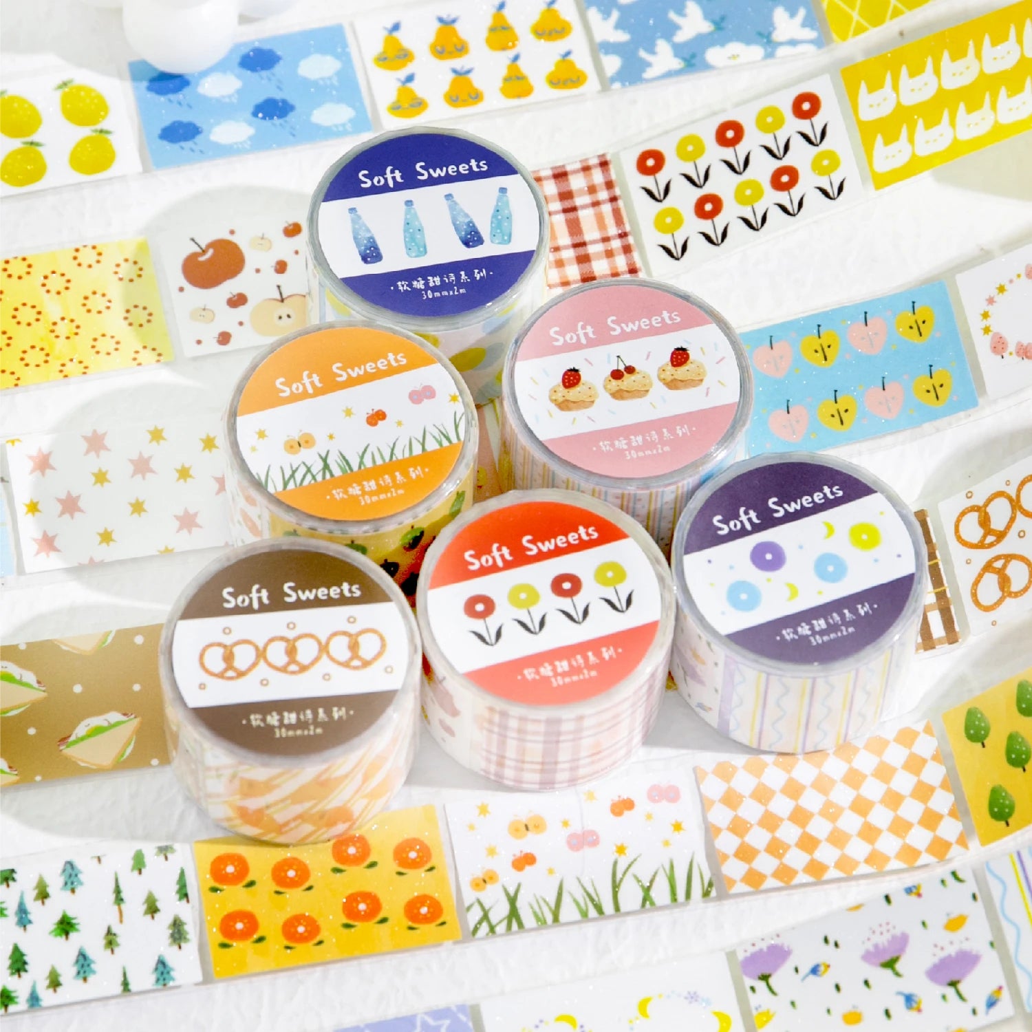 Benkyo Studio // Soft Sweets Washi Portfolio