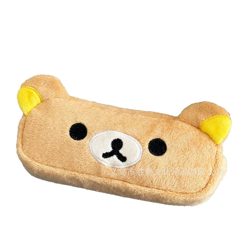 Benkyo Studios // Kawaii Plush Bear Pencil Case
