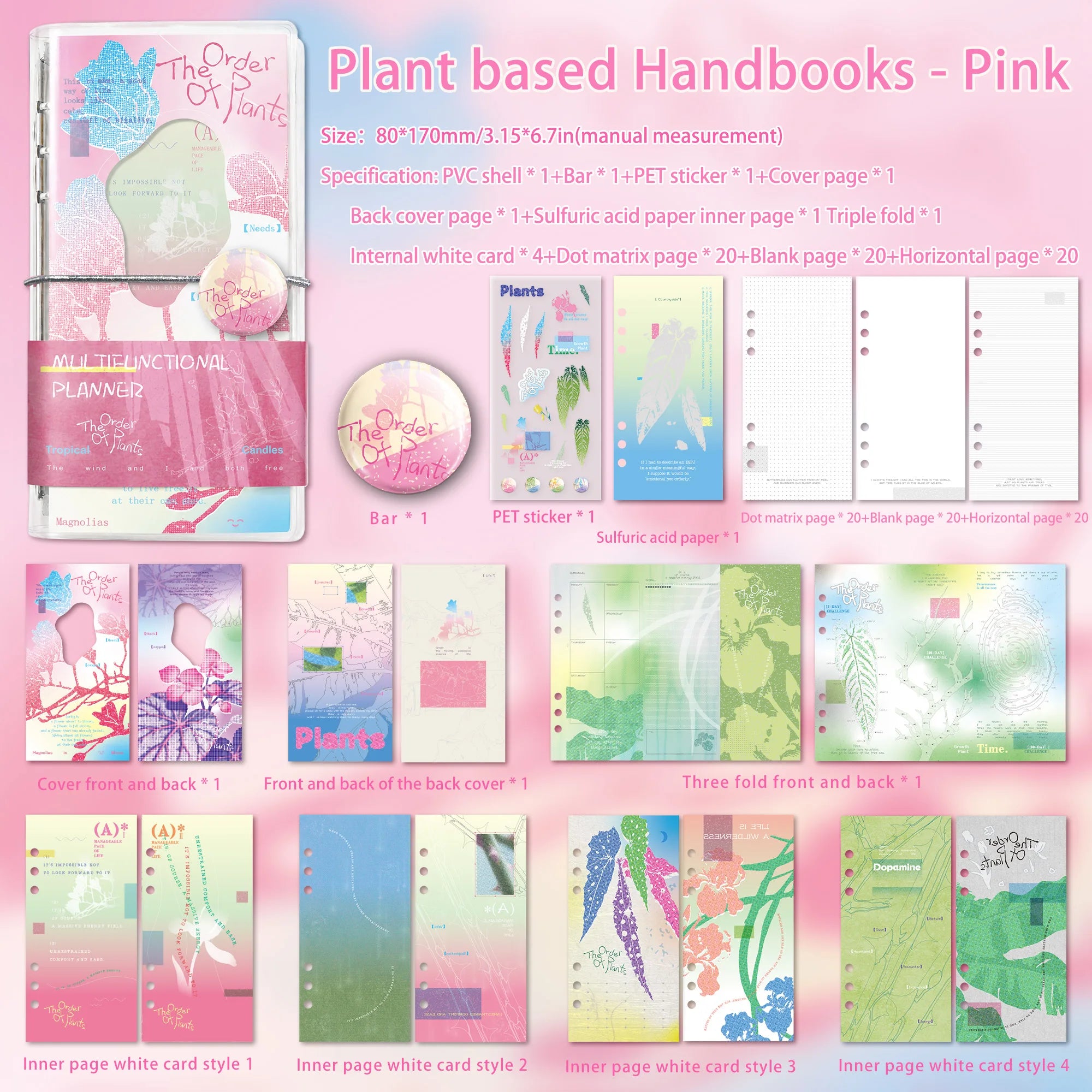 Benkyo Studio // Order of the Plants Notebooks