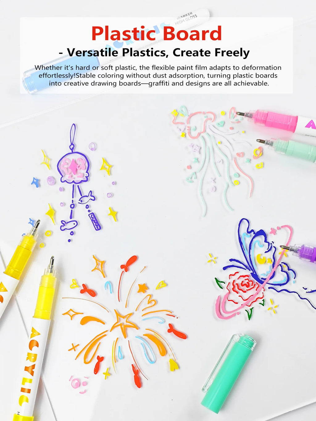 Benkyo Studios // Japanese Acrylic Pens