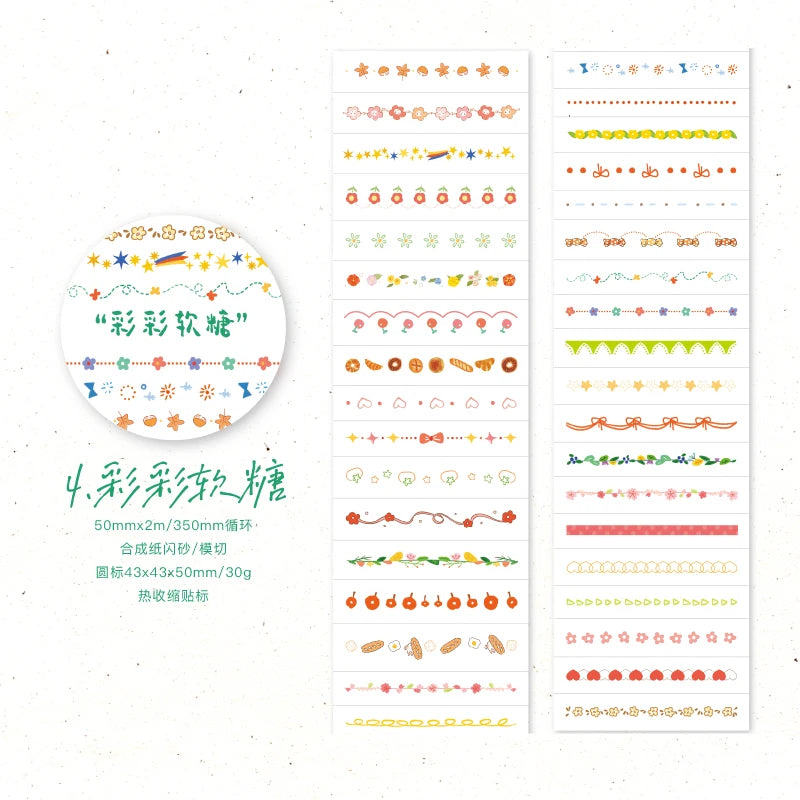 Benkyo Studio // Soft Sweets Washi Portfolio