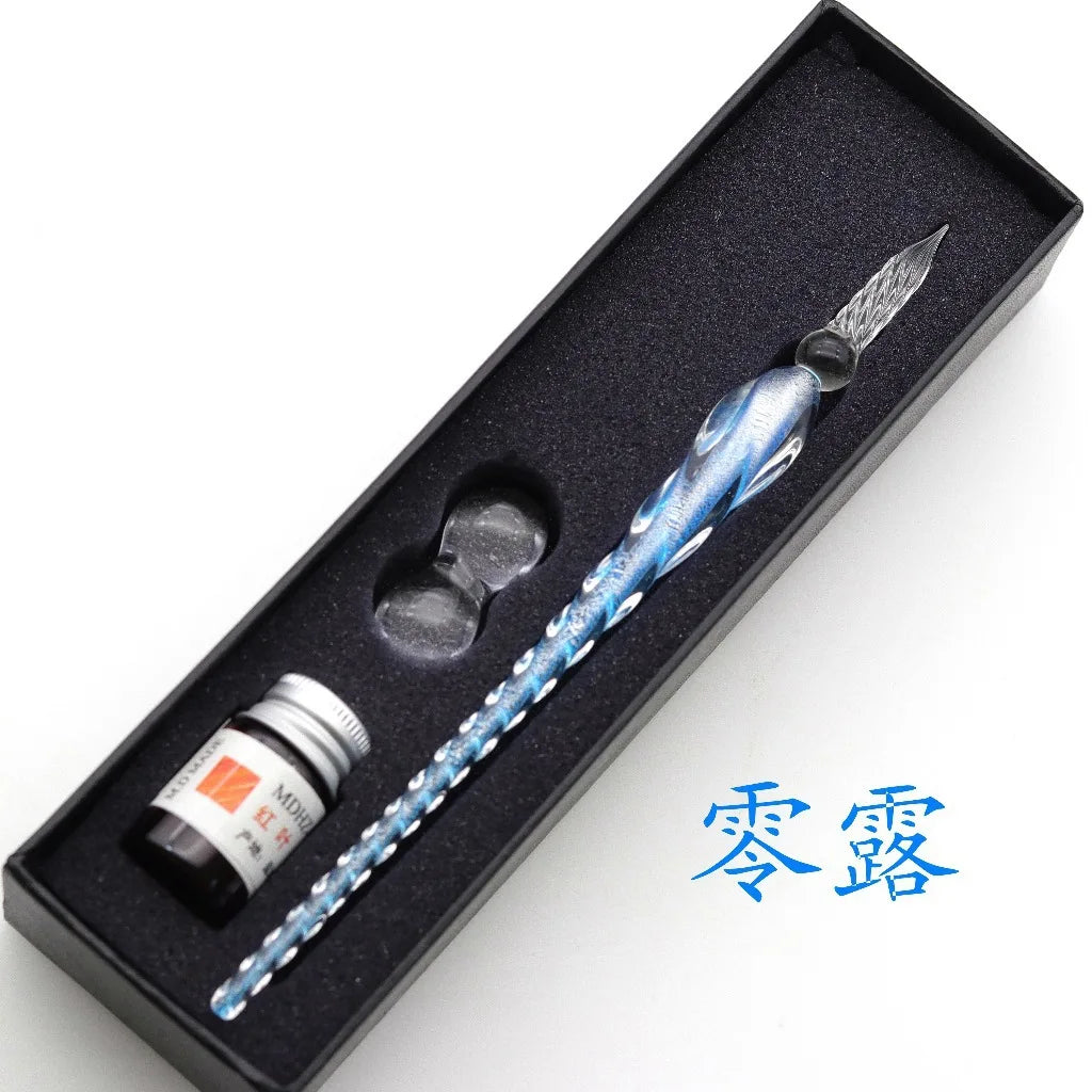 Benkyo Studios // Real Crystal Dipping Pen