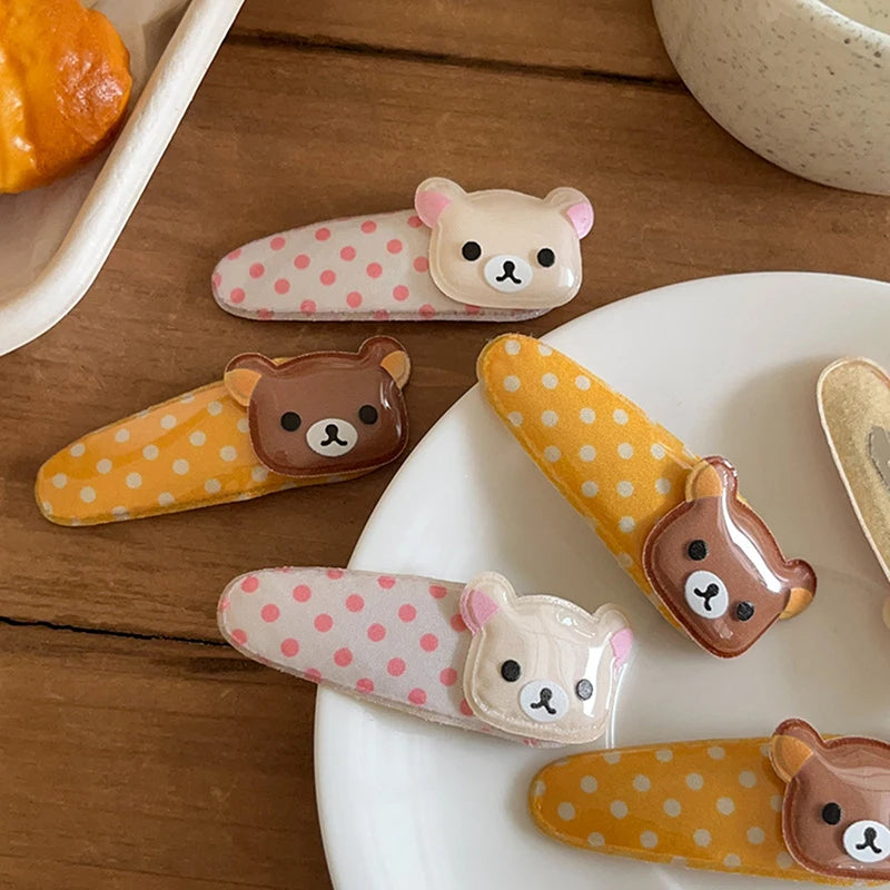 Benkyo Studios // Chibi Bear Hair clips