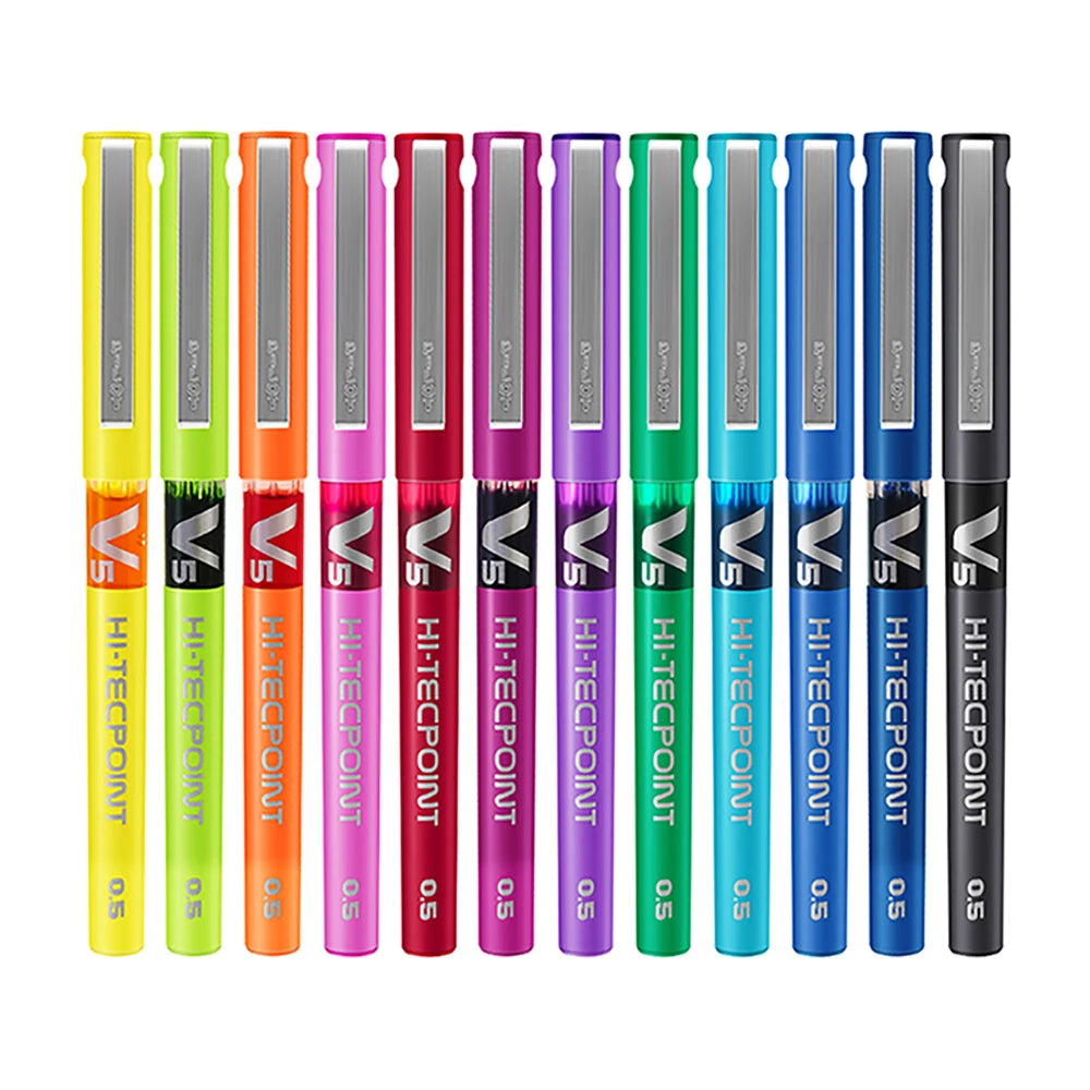 Benkyo Studio // Premium Japanese Pilot BX-V5 Gel Pens