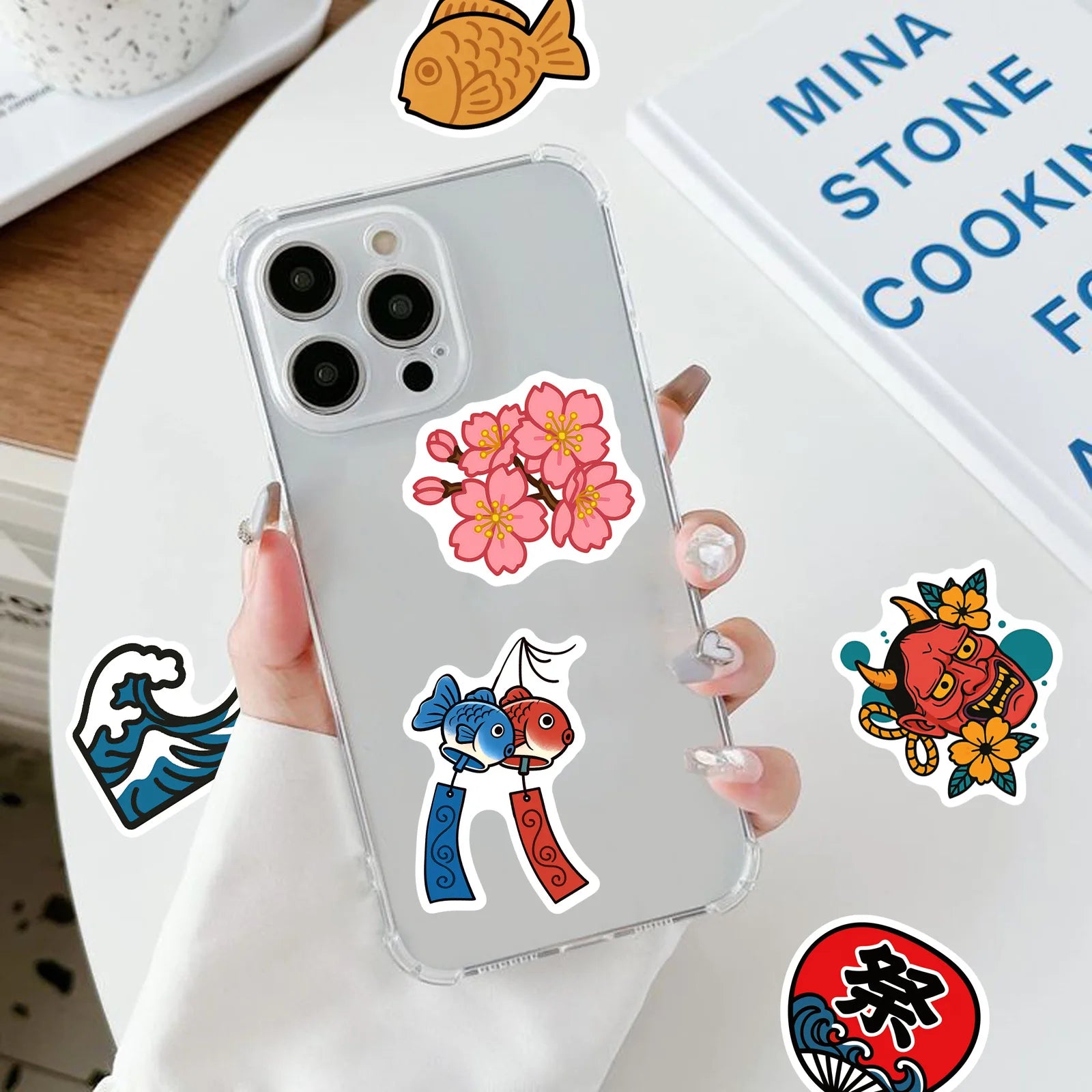 Benkyo Studio // 50-pack Traditional Japanese Stickers