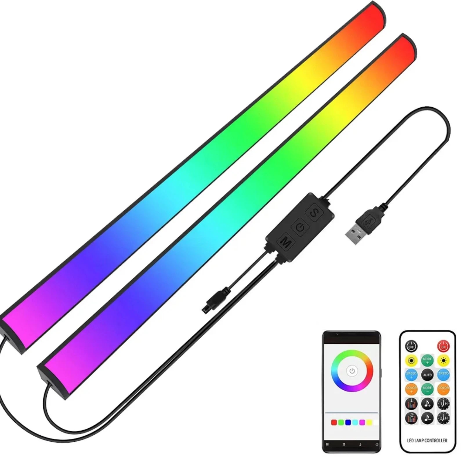 Benkyo Studio // 2-in-1 30cm USB Light Bar (Strip)