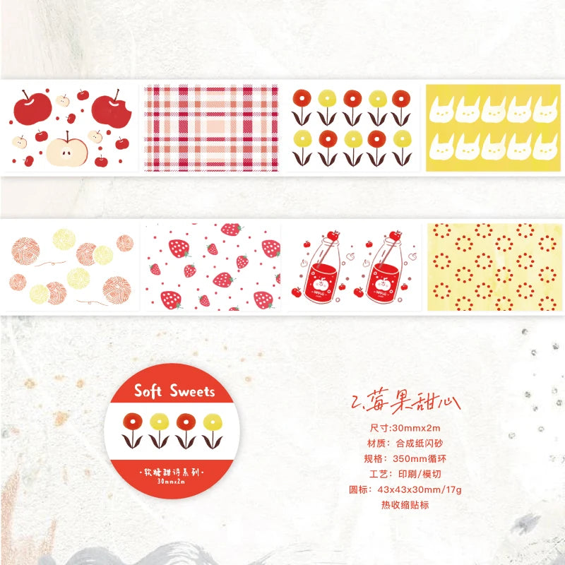 Benkyo Studio // Soft Sweets Washi Portfolio