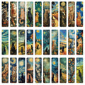 Benkyo Studios // 30-pack Neko Bookmark Oil Painting