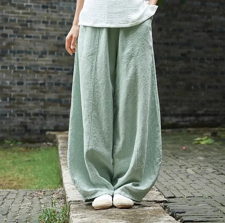 Benkyo Studio // Japanese Style Linen Parachutes