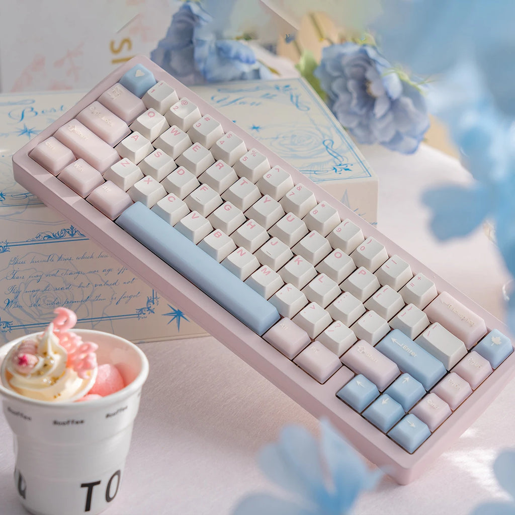 Benkyo Studio // Peachy TS Keycaps