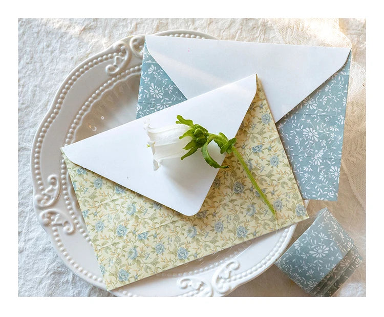 Benkyo Studio // Vintage Botanical Floral Washi Tape
