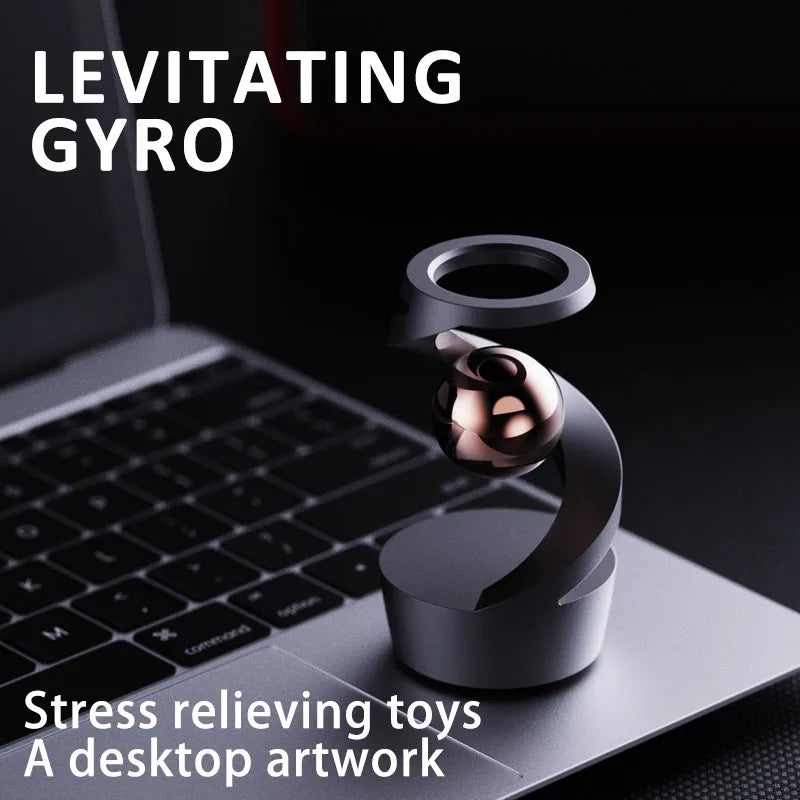 Benkyo Studio // Levitating Desktop Spinner