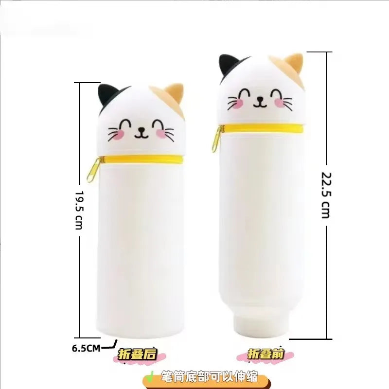 Benkyo Studios // Chibi Animal Pencil Cases