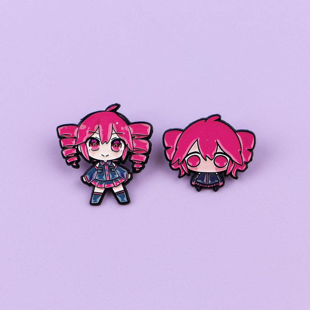 Benkyo Studios // Chibi Pink Hair Pin