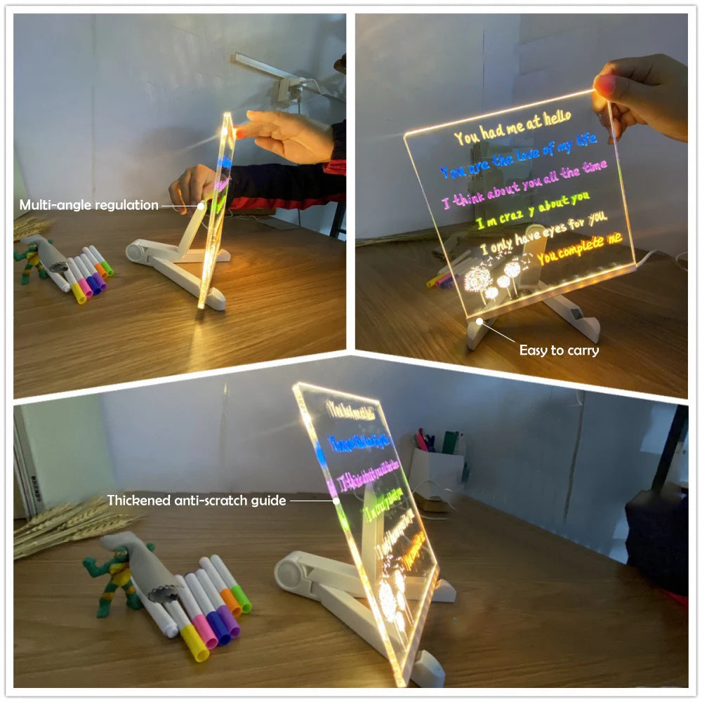 Benkyo Studio // LED DIY Message Board