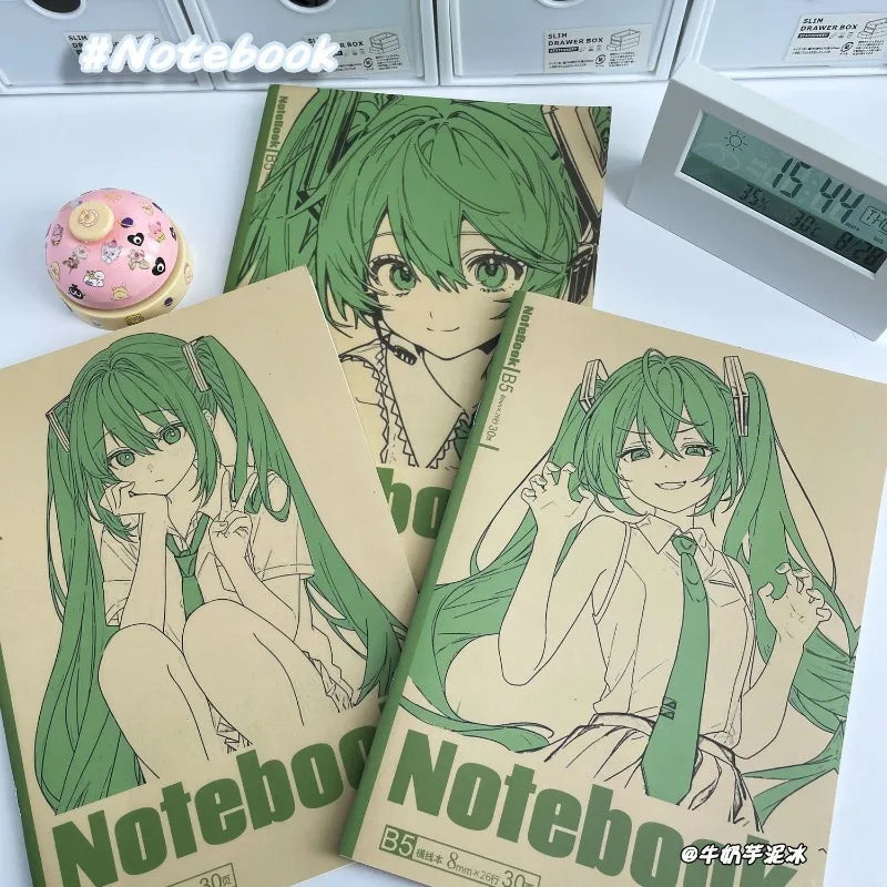 Benkyo Studio // Miku Notebook