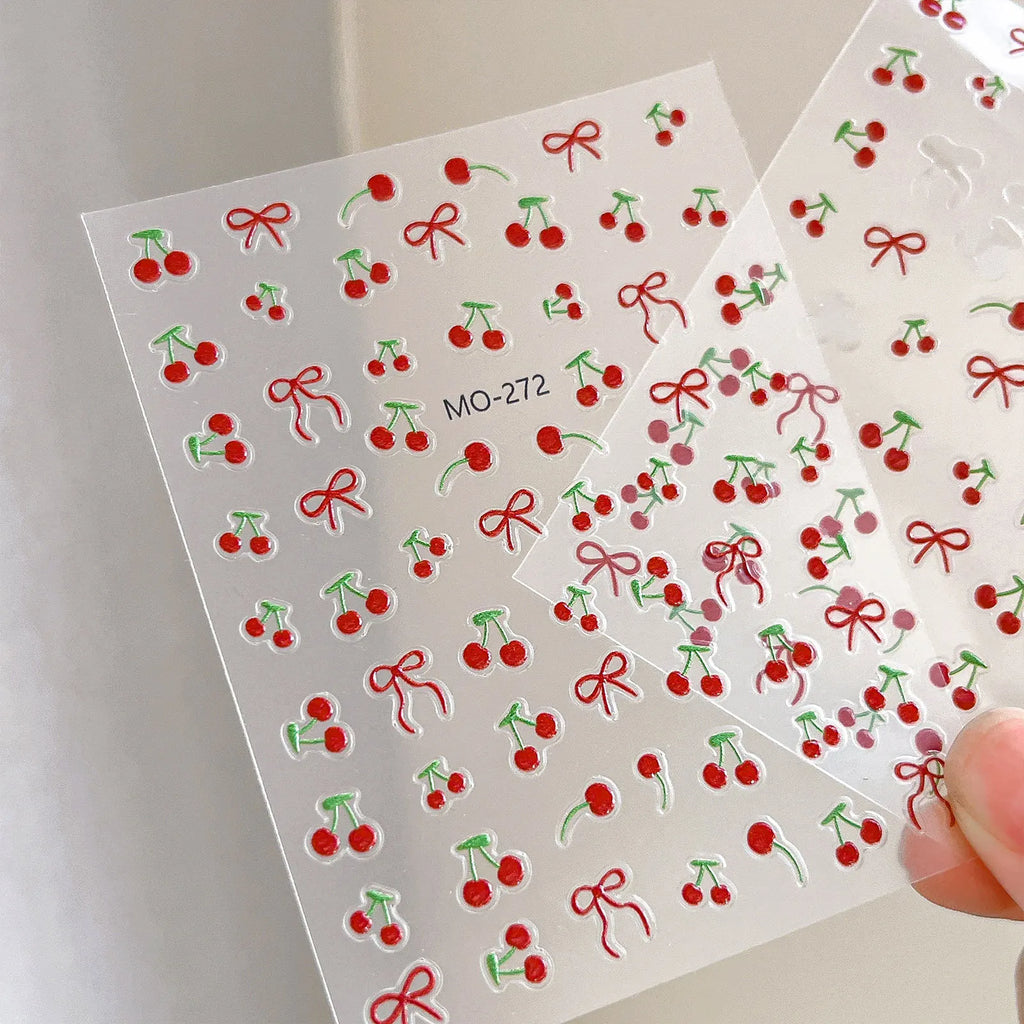 Benkyo Studios // Kawaii Nail Stickers