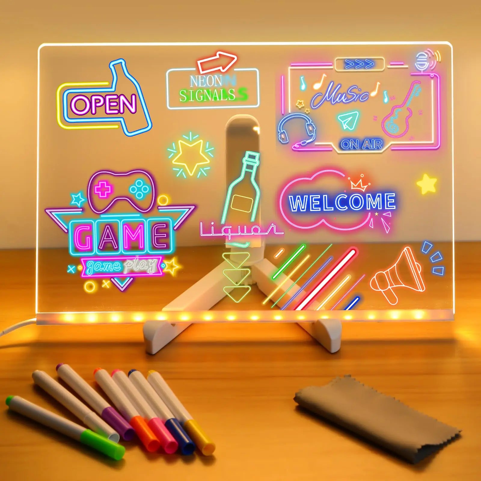 Benkyo Studio // LED DIY Message Board