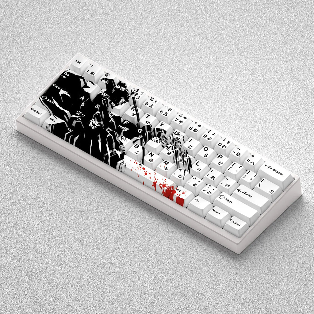 Benkyo Studio // Handpainted Ichigo Keycaps (73 key)