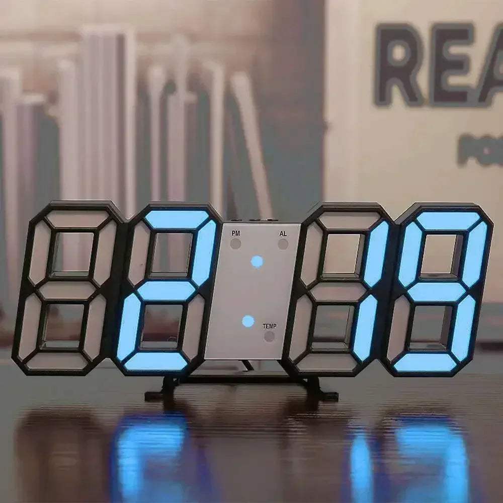 Benkyo Studio // 3D LED Digital Clock