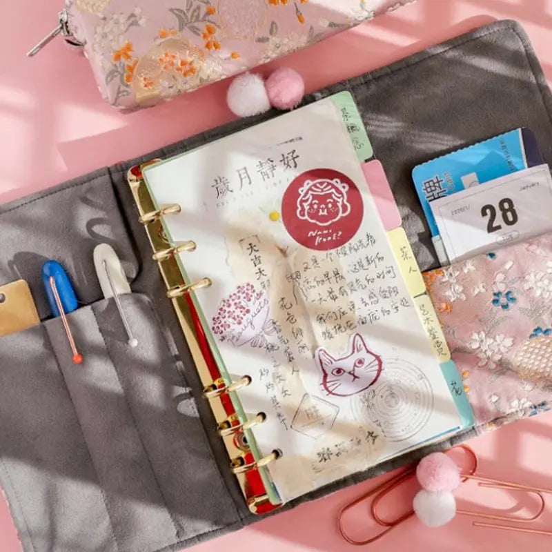 Benkyo Studio // Cloth Notebook Ohana
